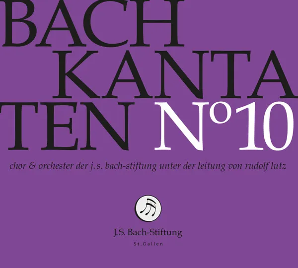 Bach-Kantaten-Edition der Bach-Stiftung St.Gallen - CD 10