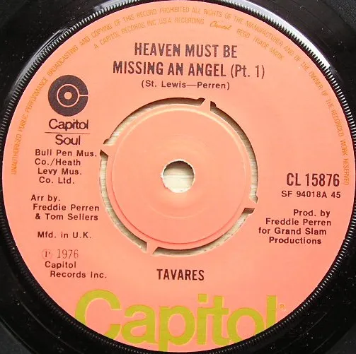 Heaven Must Be Missing An Angel