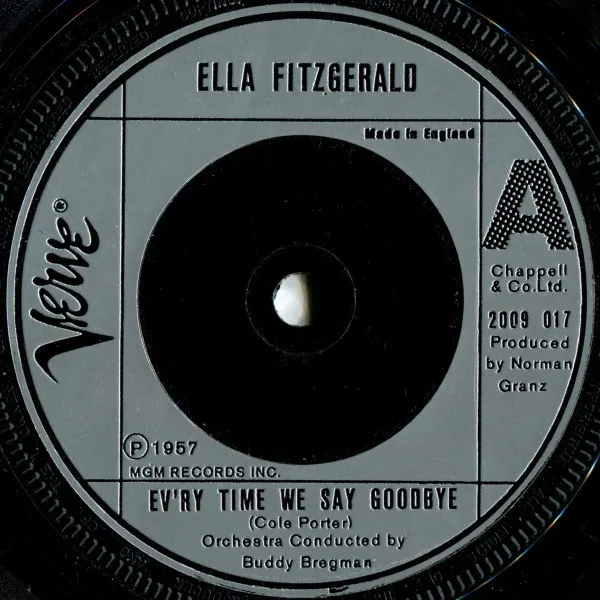 Ev'ry Time We Say Goodbye / Manhattan