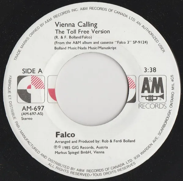 Vienna Calling (The Toll Free Version)