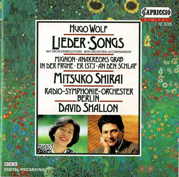 Songs With Orchestral Accompaniment