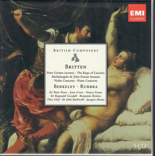Benjamin Britten - British Composer's Edition