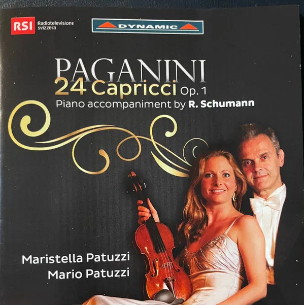 24 Capricci Op.1 (Piano Accompaniment By R. Schumann)