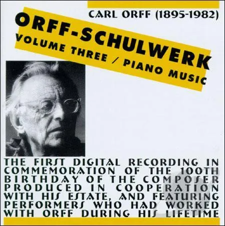 Orff-Schulwerk Volume Three / Piano Music