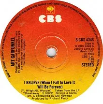 I Believe (When I Fall In Love It Will Be Forever)