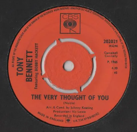 The Very Thought Of You / Sleepy Time Gal
