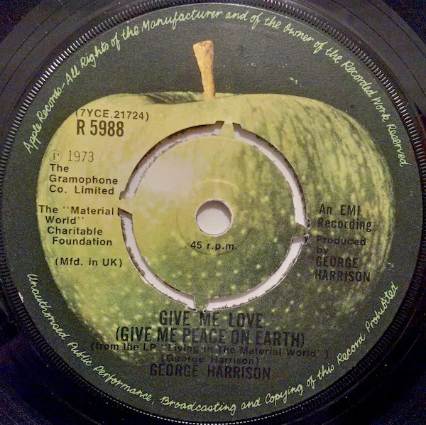 Give Me Love (Give Me Peace On Earth)