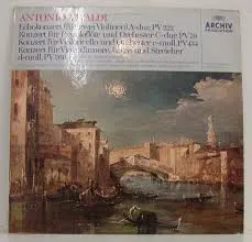 Echokonzert (Für Zwei Violinen) A-Dur, P V 222 / Konzert Für Piccoloflöte Und Orchester C-Dur, Pv 79 / Konzert Für Violoncello Und Orchester C-Moll, Pv  434 /