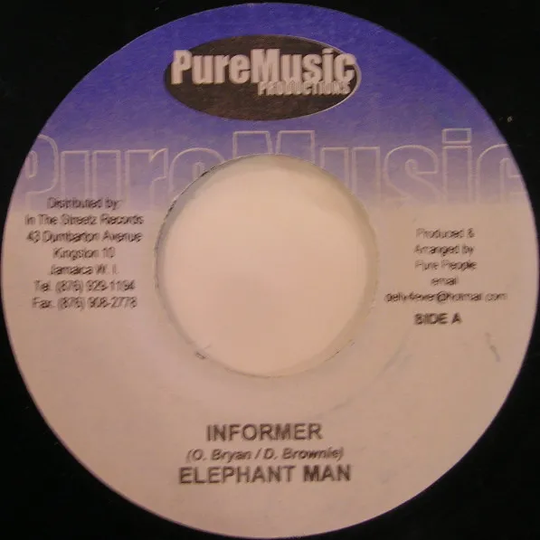 Informer / Mr. Watchy, Watchy