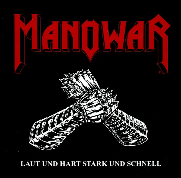 Laut und hart stark und schnell