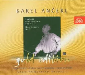 Ančerl Gold Edition 38. Mozart: Koncerty pro klavír K. 488, K. 271, lesní roh K. 447