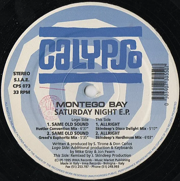 Saturday Night E.P.