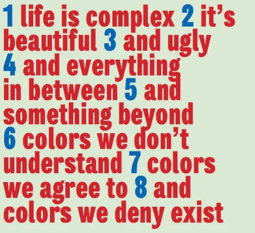 Life Is Complex