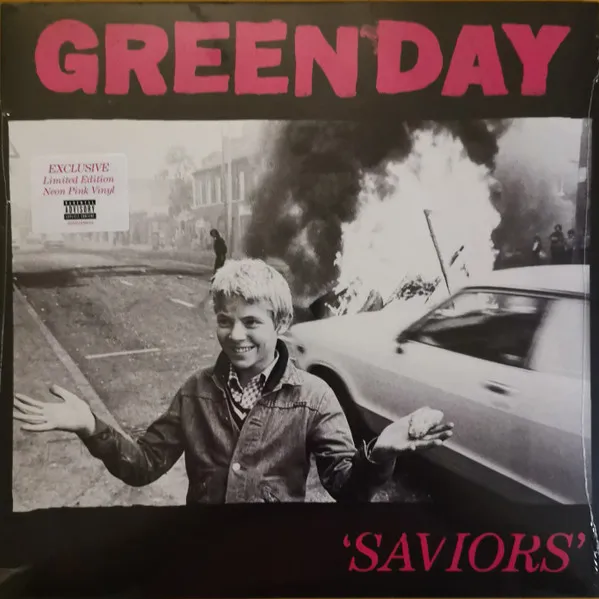 Green Day: Saviors (Neon Pink) LP