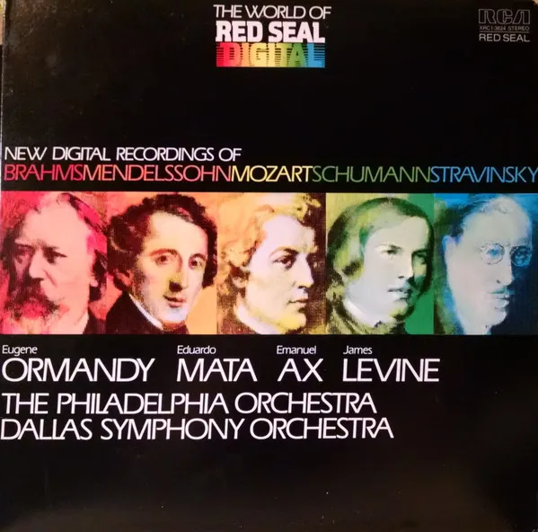 The World Of Red Seal Digital (New Digital Recordings Of  Brahms Mendelssohn Mozart Schumann Stravinsky