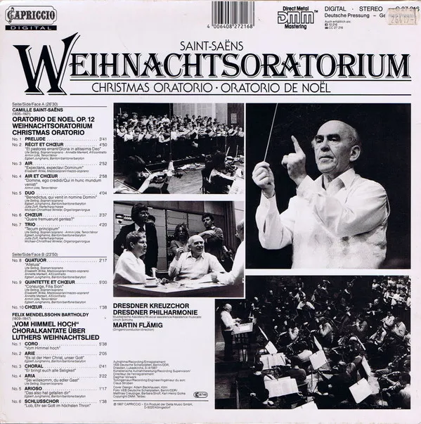 Weihnachtsoratorium = Christmas Oratorio = Oratorio De Noël / Vom Himmel Hoch - Choral Cantata