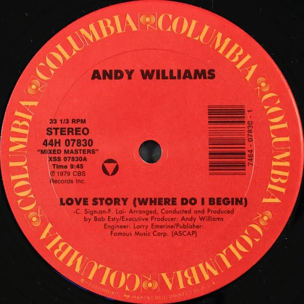 Love Story (Where Do I Begin) / The Eve Of The War (War Of The Worlds)