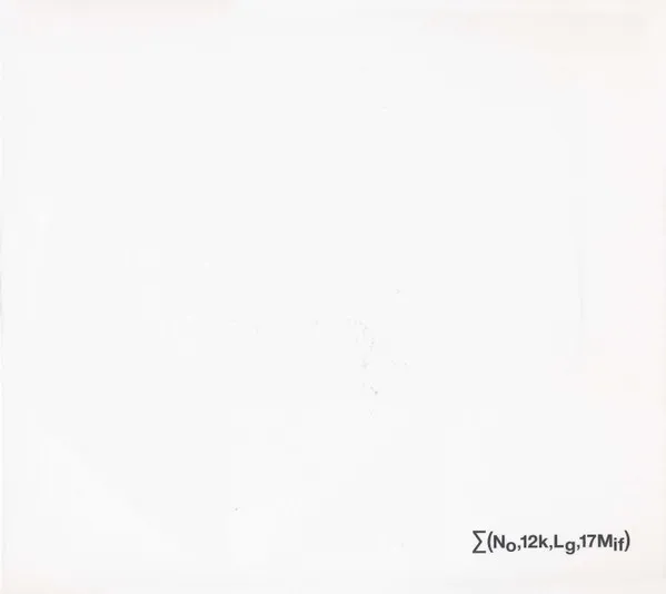 ∑(No,12k,Lg,17Mif) New Order + Liam Gillick: So It Goes..