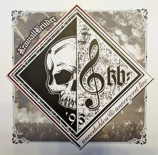 Unverhohlen & unverzerrt LIVE (streng limitiert - 3 LPs im inside-out Triple Gatefold Cover) (Gold Vinyl) (+ gedruckte Autogrammkarte)