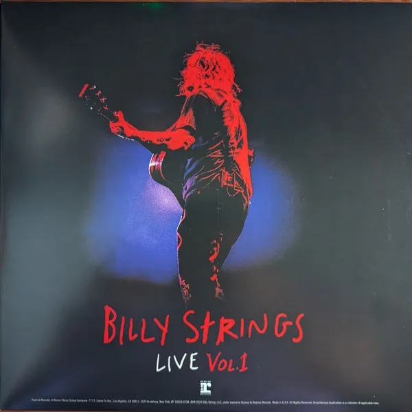 BILLY STRINGS LIVE VOL. 1