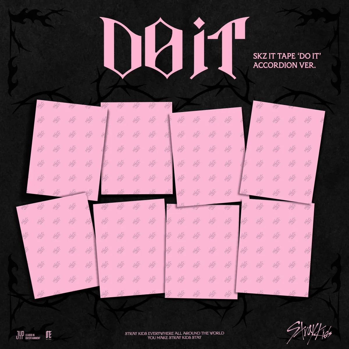 SKZ IT TAPE 'DO IT' (ACCORDION VER.) (8 verschiedene Versionen, Auslieferung nach Zufallsprinzip)