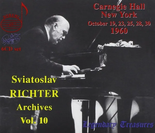 Carnegie Hall, New York, October 19, 23, 25, 28, 30, 1960 - Sviatoslav Richter Achives, Vol. 10