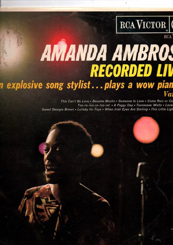 Amanda Ambrose Recorded Live!