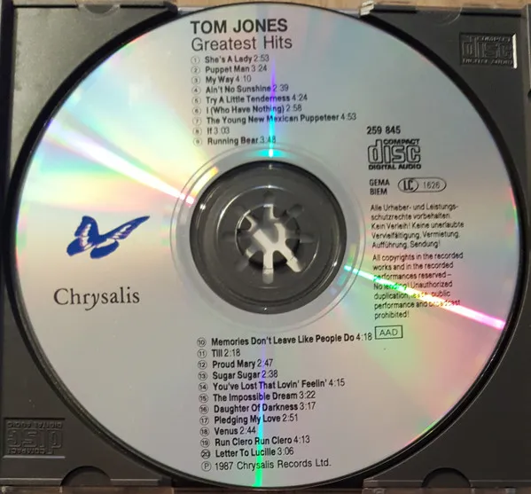 The Greatest Hits Of Tom Jones