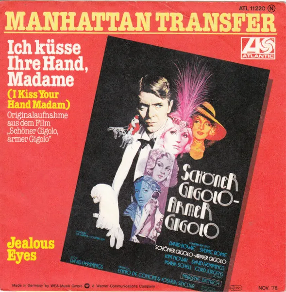 Ich Küsse Ihre Hand, Madame (I Kiss Your Hand, Madam)