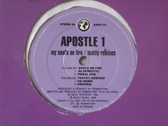 My Soul's On Fire / Testify Remixes