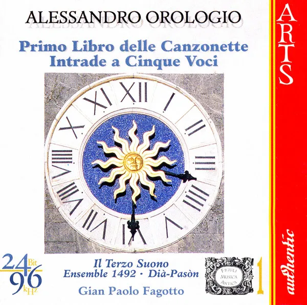Primo Libro Delle Canzonette, Intrade A Cinque Voci