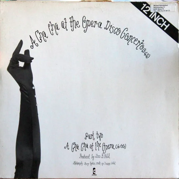 A Cha Cha At The Opera Disco Concerto