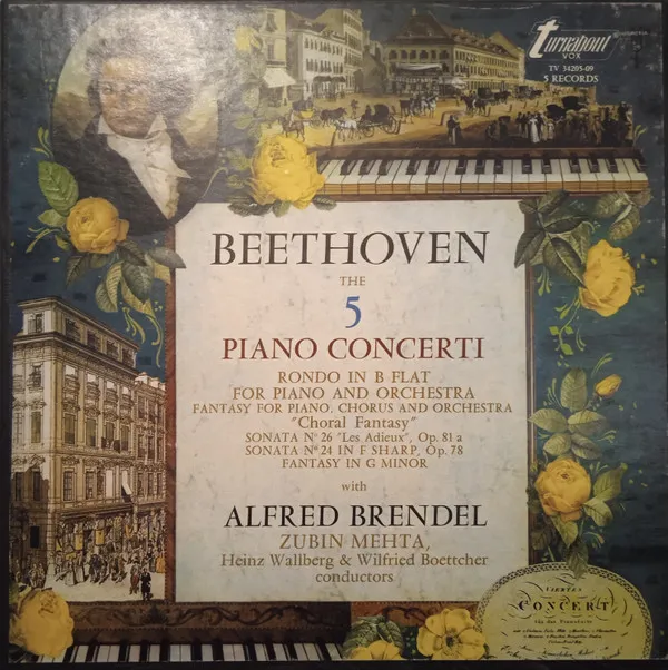 The 5 Piano Concerti ; Choral Fantasy ; Rondo Im B Flat ; Sonatas Nºs 24 & 26 ; Fantasy In G Minor