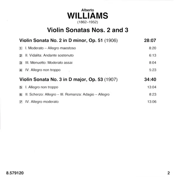 Violin Sonatas Nos. 2 And 3