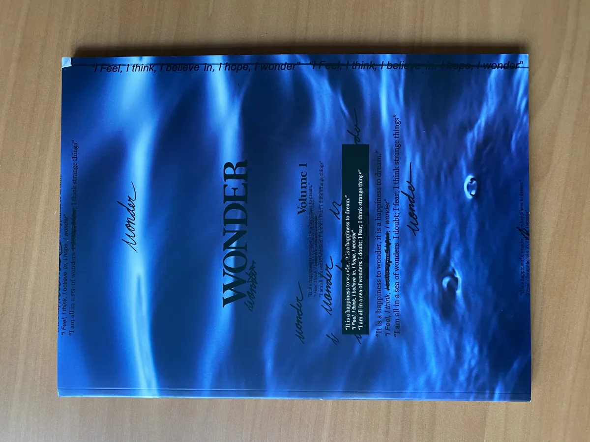 WONDER  /LIMITED ZINE VERSION