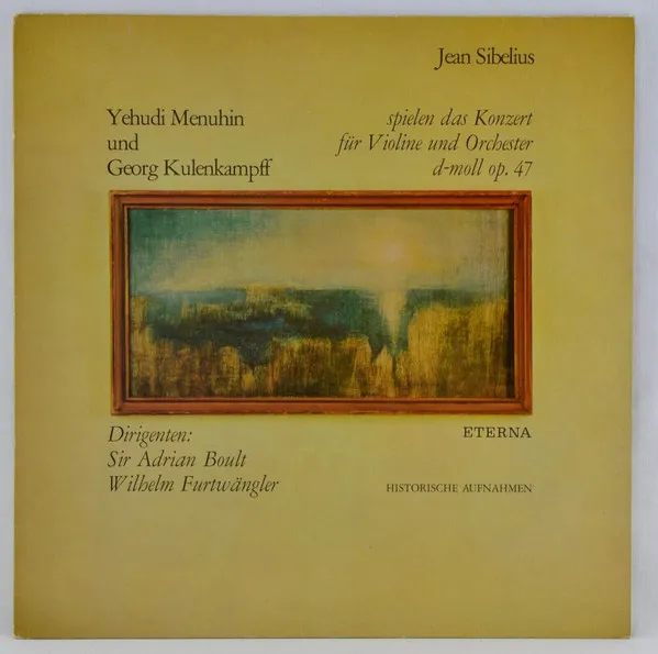 Yehudi Menuhin Und Georg Kulenkampff Spielen Das Konzert Für Violine Und Orchester D-moll Op.47 (Historische Aufnahmen)