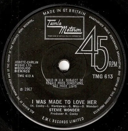 I Was Made To Love Her