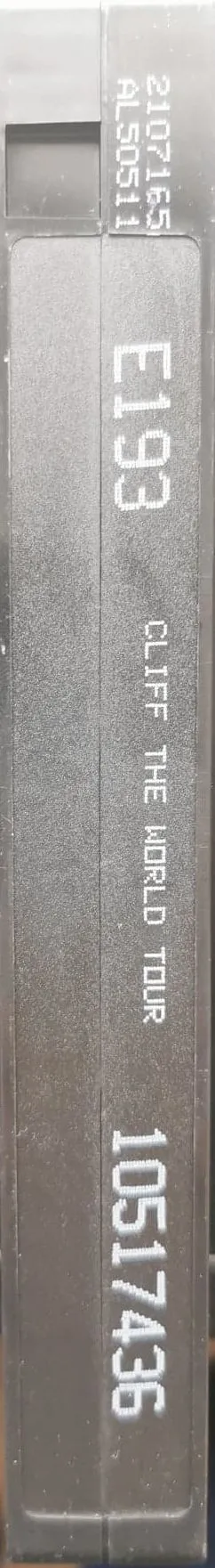 Cliff World Tour 2003