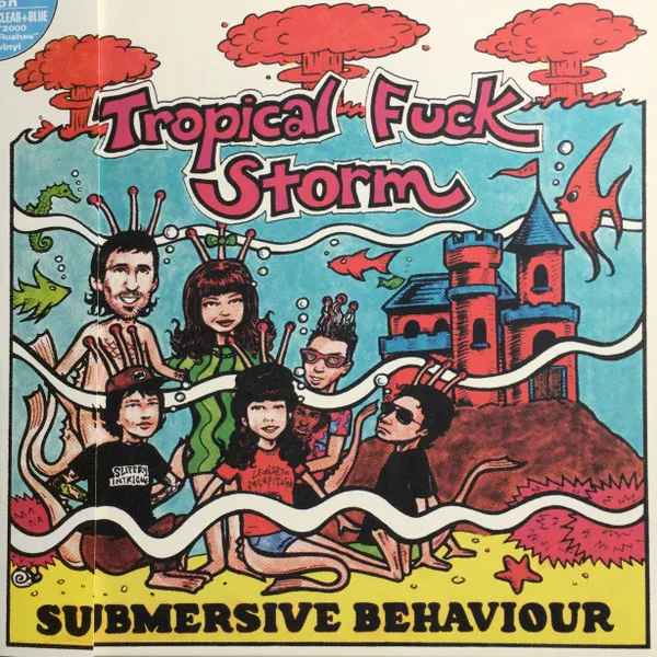Submersive Behaviour (Aqua Blue Clear Swirl)