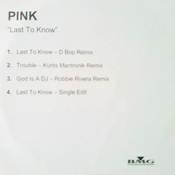 Last To Know