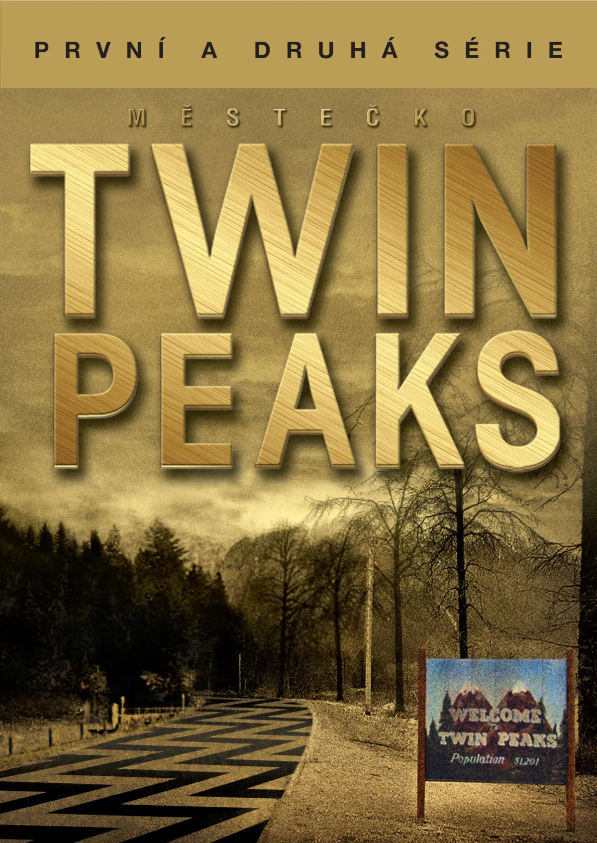 Městečko Twin Peaks: 1. a 2. série 9DVD - multipack