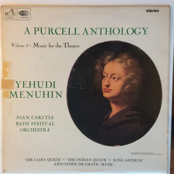 A Purcell Anthology Volume 2 - Music For The Theatre