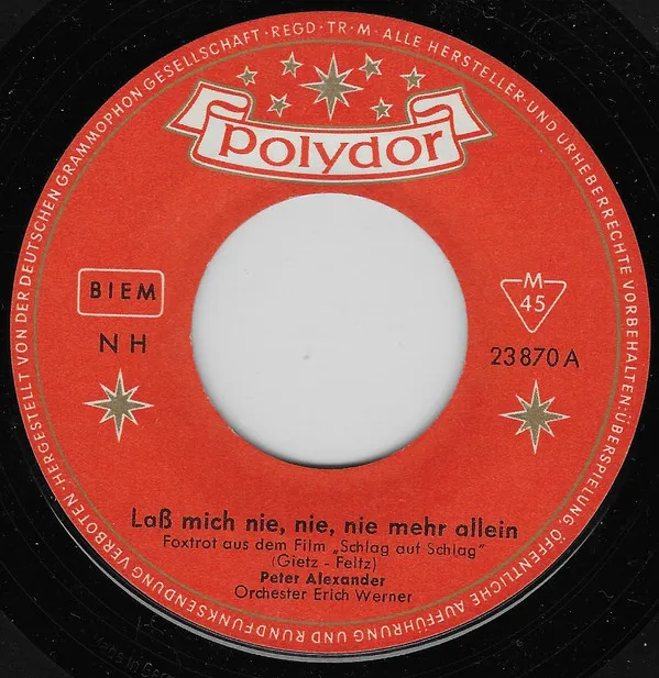 Laß Mich Nie, Nie, Nie Mehr Allein