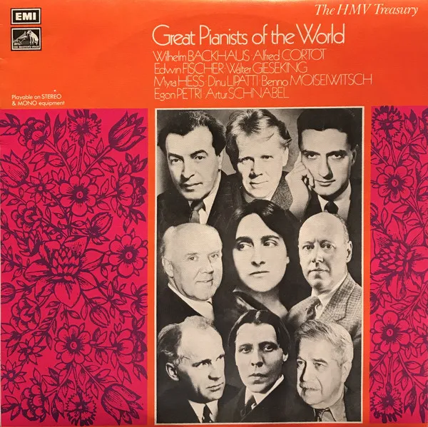 Great Pianists Of The World
