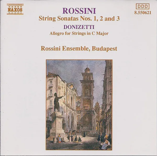 String Sonatas Nos. 1, 2 And 3 / Allegro For Strings In C Major