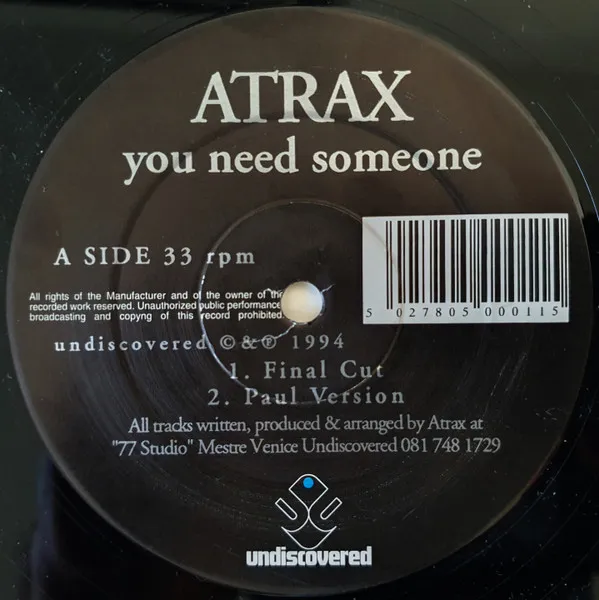 You Need Someone