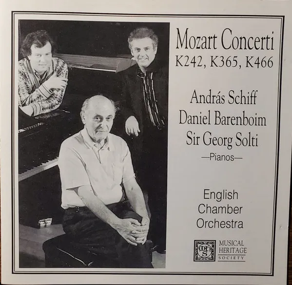 Mozart Concerti: K242, K365, K466