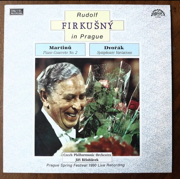 Rudolf Firkušný In Prague (Piano Concert No. 2 / Symphonic Variations)