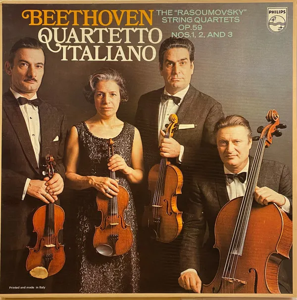 The "Rasoumovsky" String Quartets Op.59 Nos. 1, 2 And 3
