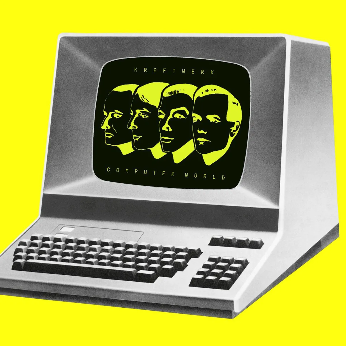 Kraftwerk: Computer World (Yellow Vinyl, EN)  LP